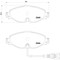 Pagid Brakes Disc Brake Pad, 355020191 355020191 - alternate 4